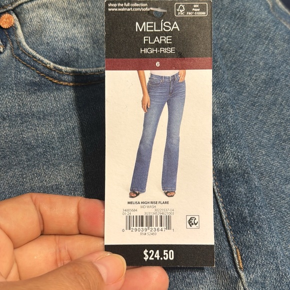 Flare High Rise  Sofía Jeans - Picture 7 of 8